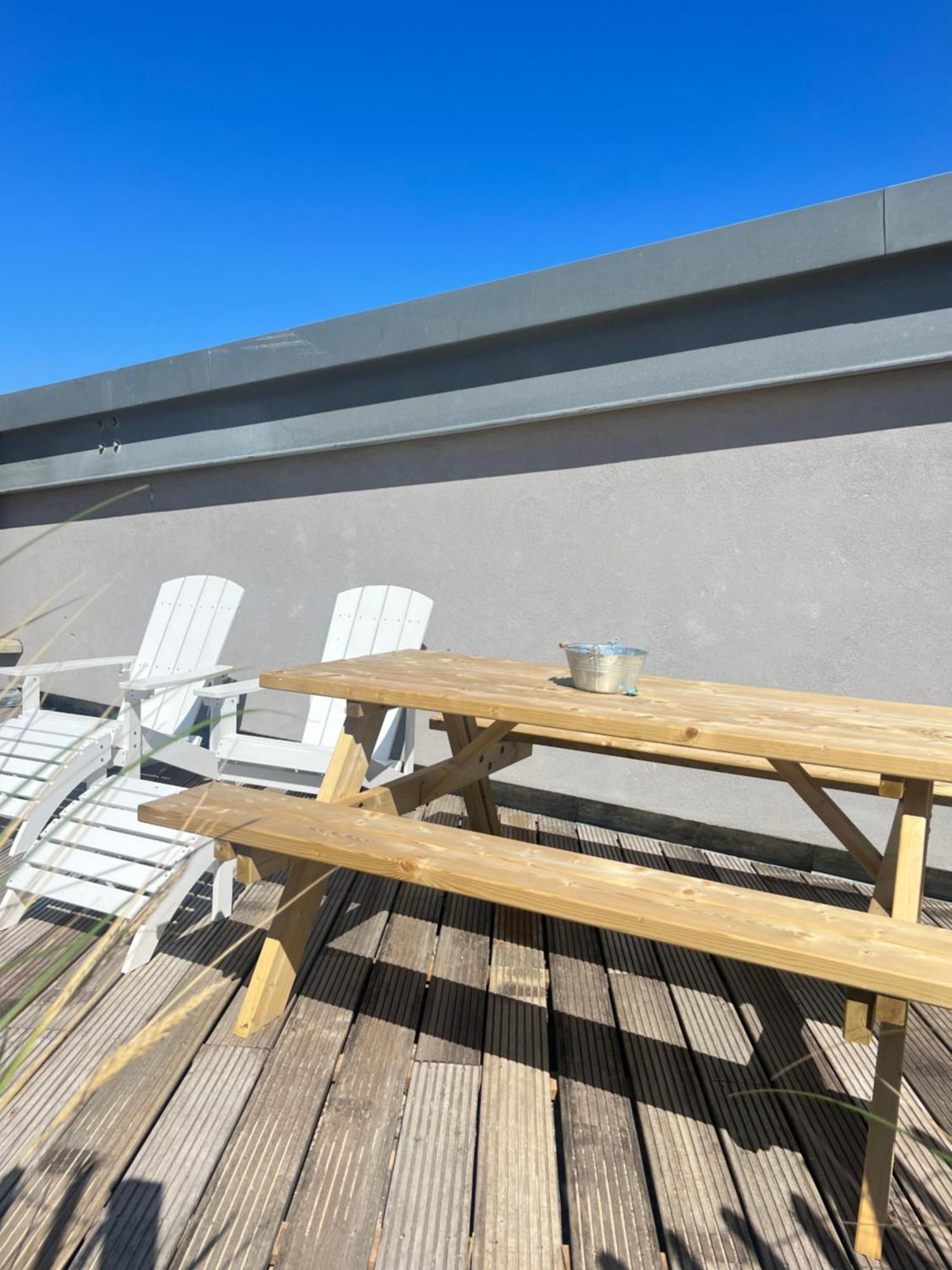 Neptunus Appartementen แบร์เกิน อาน ซี ห้อง รูปภาพ